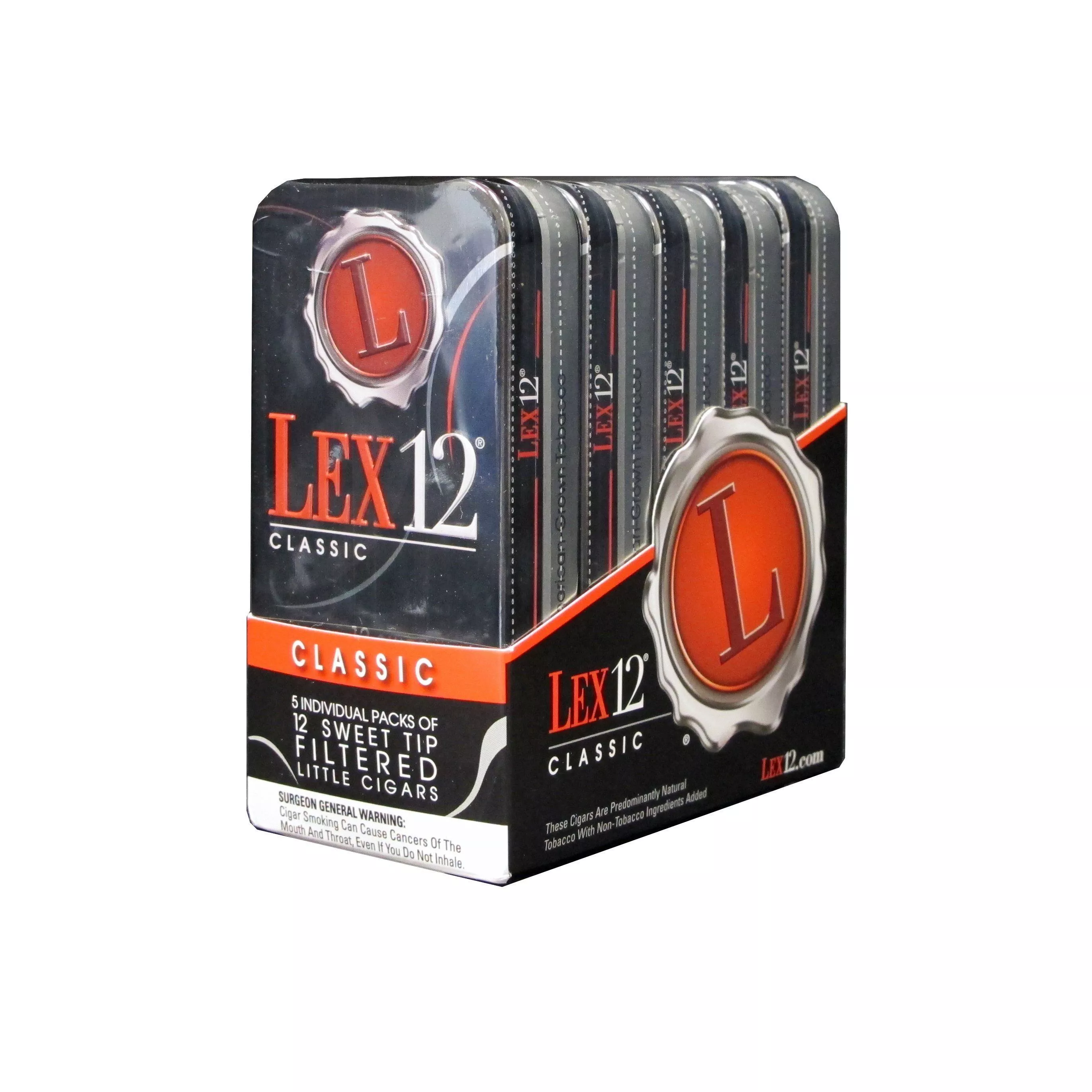 Lex12 little cigars are produced from the full-grown tobacco