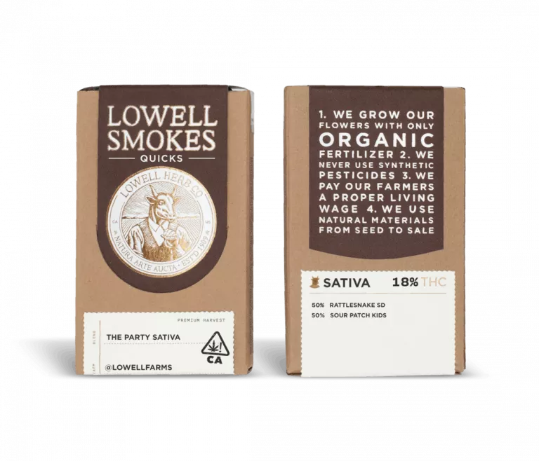 Premium Lowell Herb little cigars add a touch of luxury
