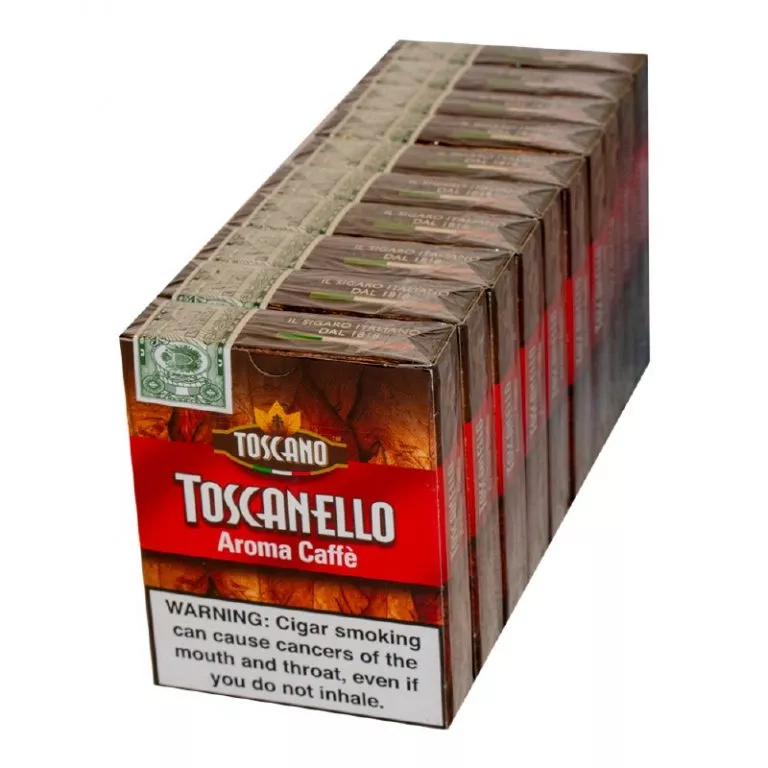 Toscanello little cigars with mouthpieces or filters