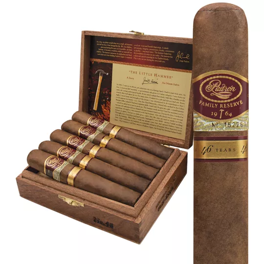 Padron little cigars were started with the hammer