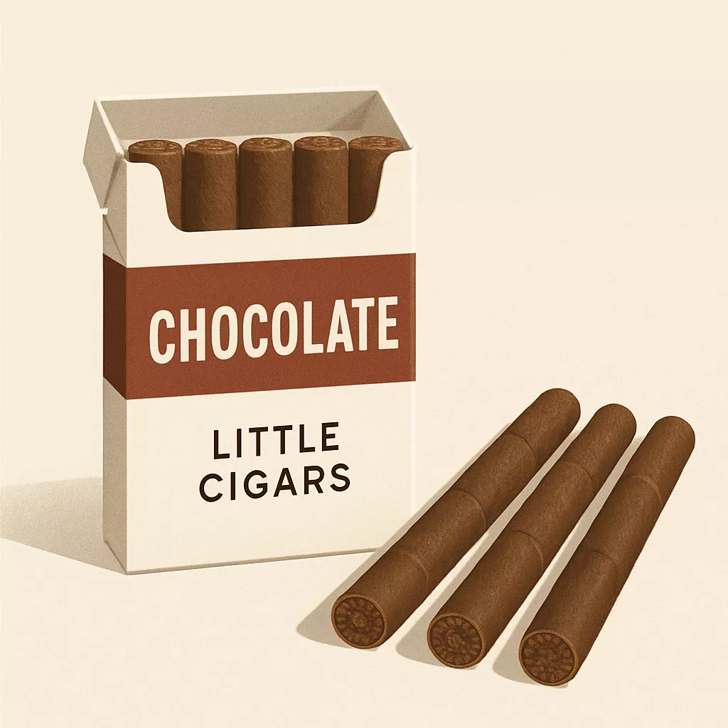 chocolate little cigars